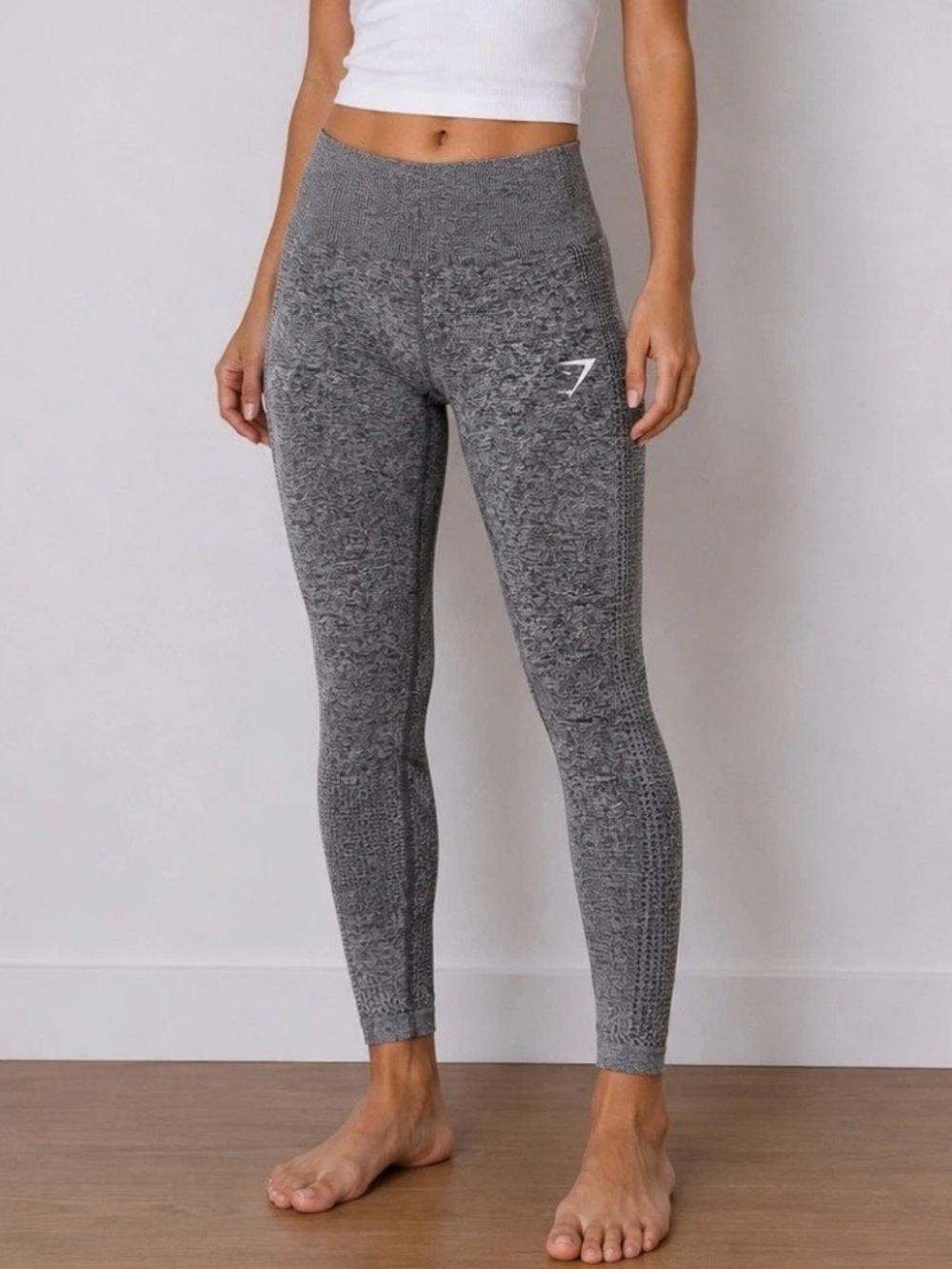 Gymshark Vital Seamless High Waisted Leggings Gray Small